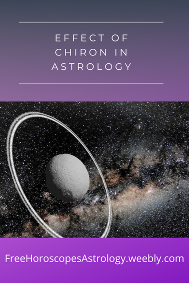 Effect of Chiron in Astrology