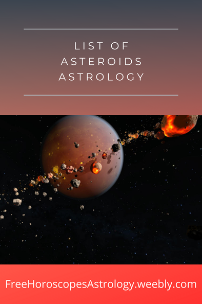 Asteroids Astrology